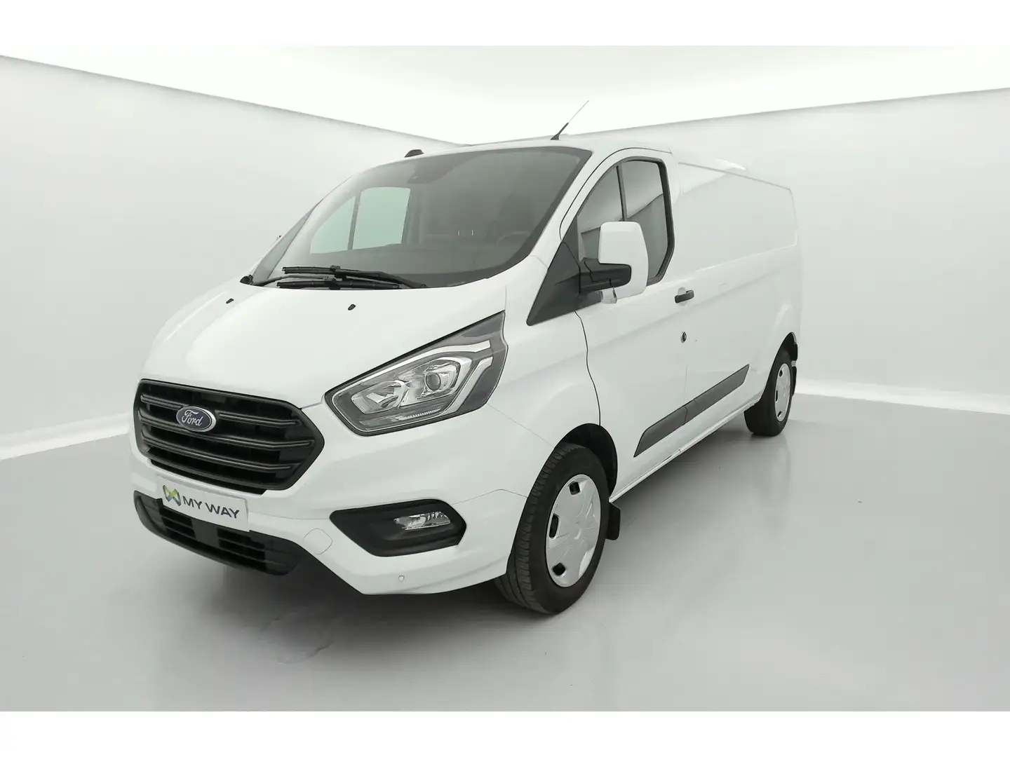 Ford Transit Custom 320L Fourgon Tole 2.0 TDCi 130cv L2 Trend Blanc - 1