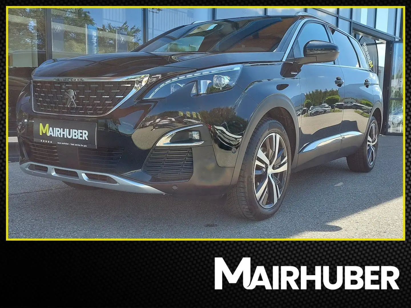 Peugeot 5008 1,5 BlueHDI 130 S&S EAT8 GT-Line Schwarz - 1