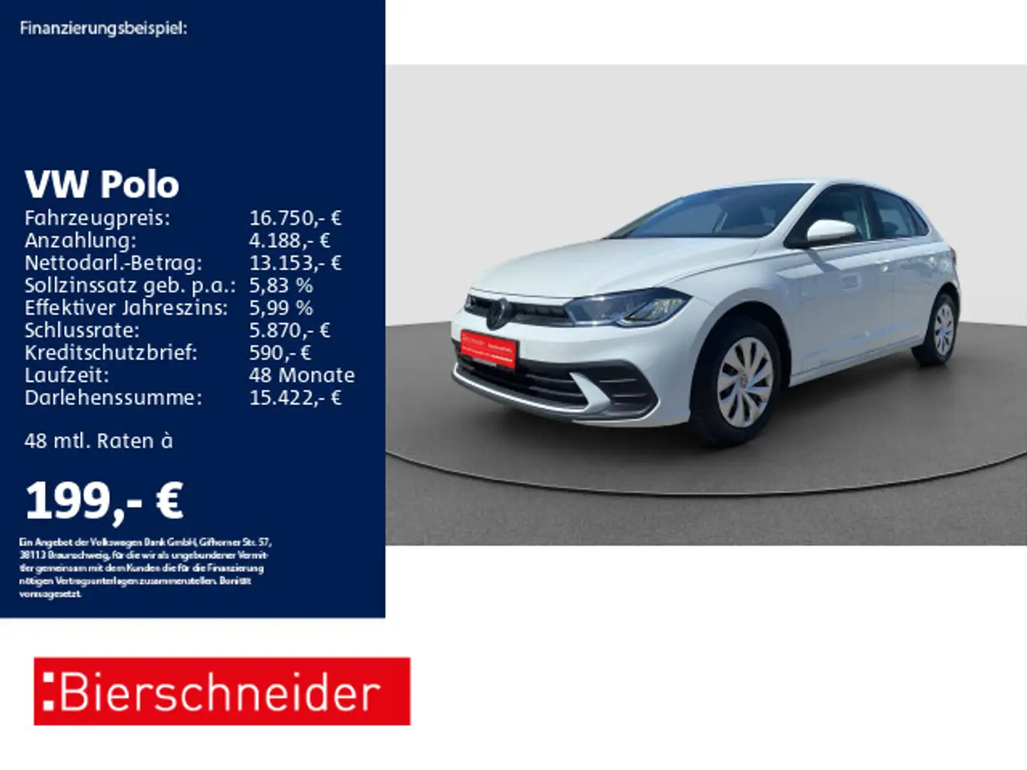 Volkswagen Polo 1.0 Life LED NAVI SHZ PDC Alb - 1