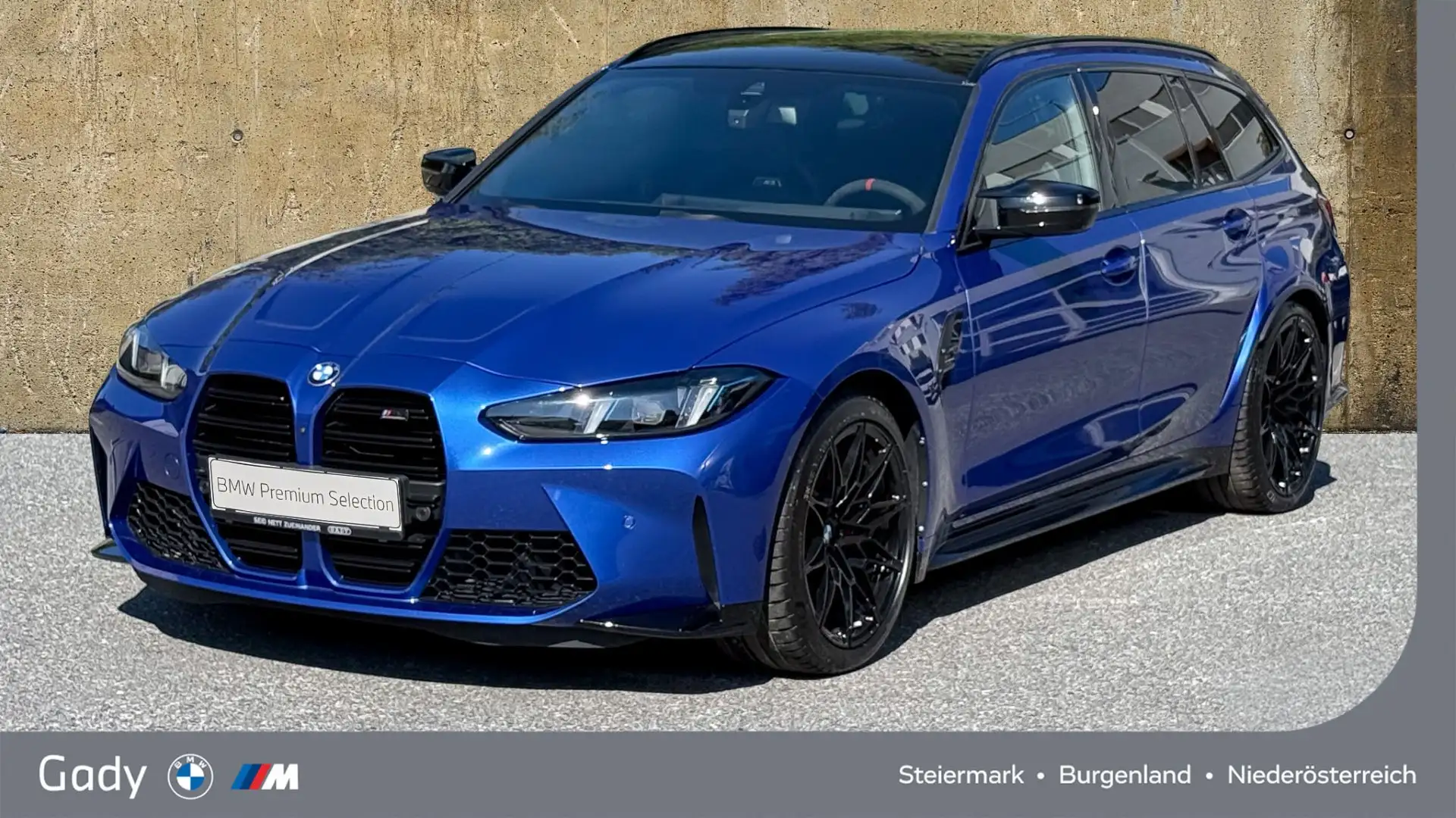 BMW M3 Competition M xDrive Blau - 1
