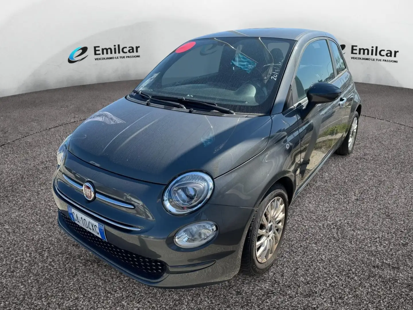 Fiat 500 1.0 FireFly Hybrid Lounge Grigio - 1