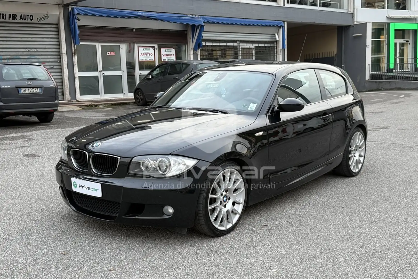 BMW 123 123d cat 3 porte Futura DPF Czarny - 1
