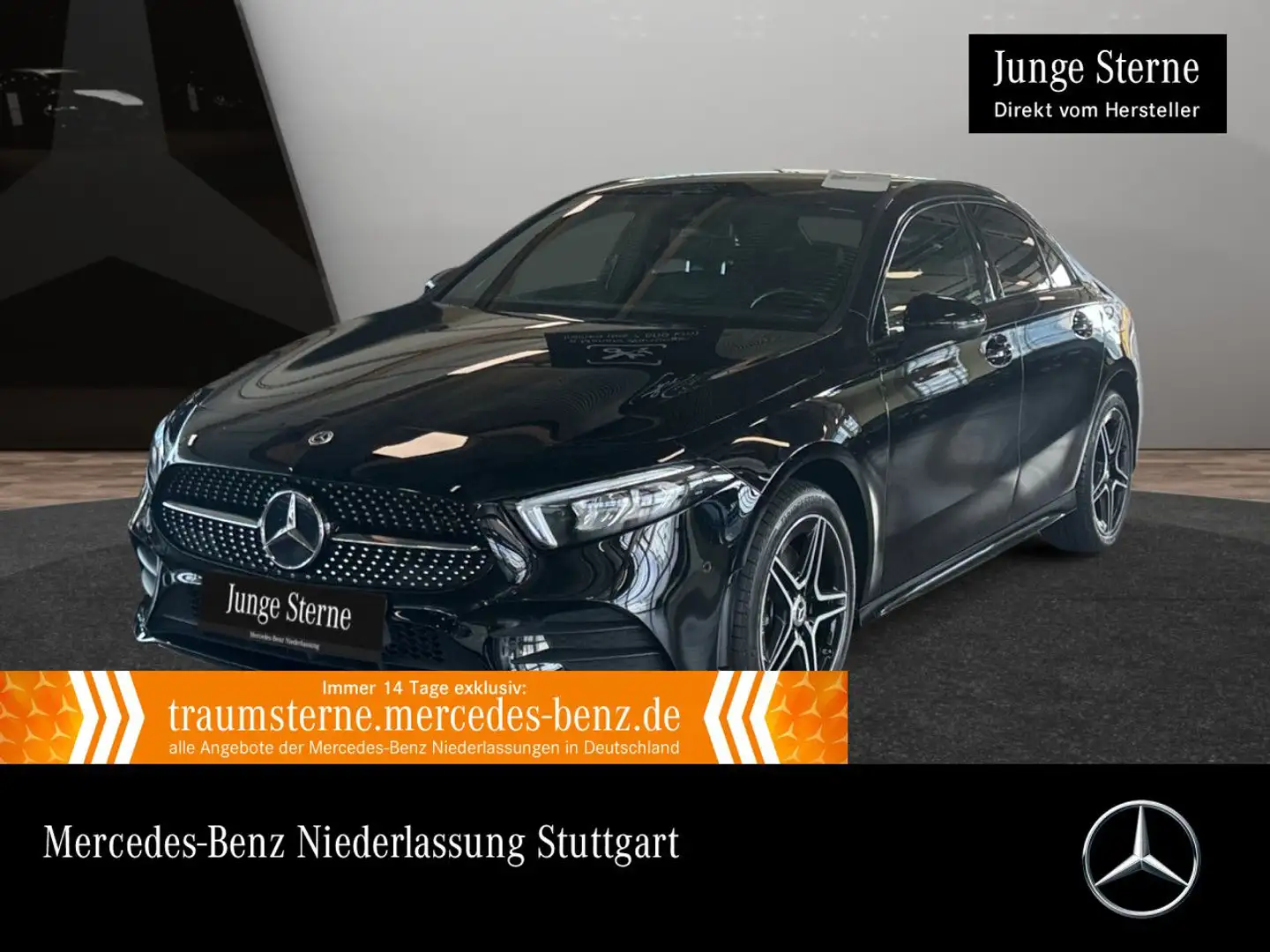 Mercedes-Benz A 250 e Lim AMG+NIGHT+LED+KAMERA+8G Schwarz - 1