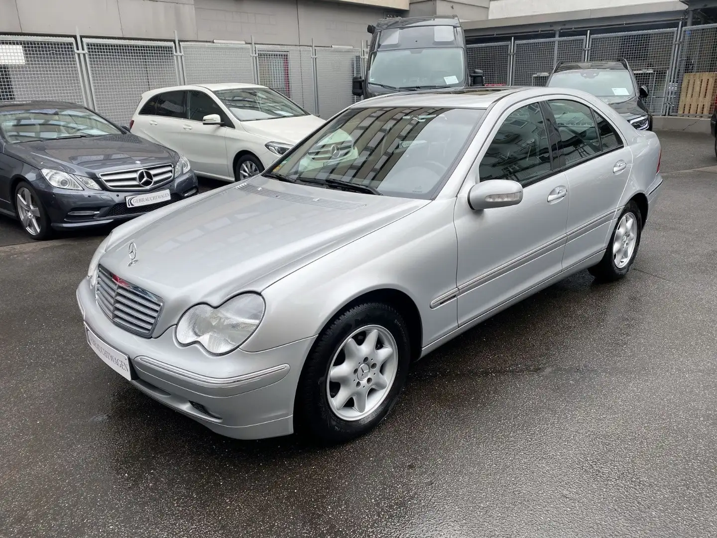 Mercedes-Benz C 200 CDI Lim Aut5g/SHD/Klima/2Hd/MBSheft Silber - 1