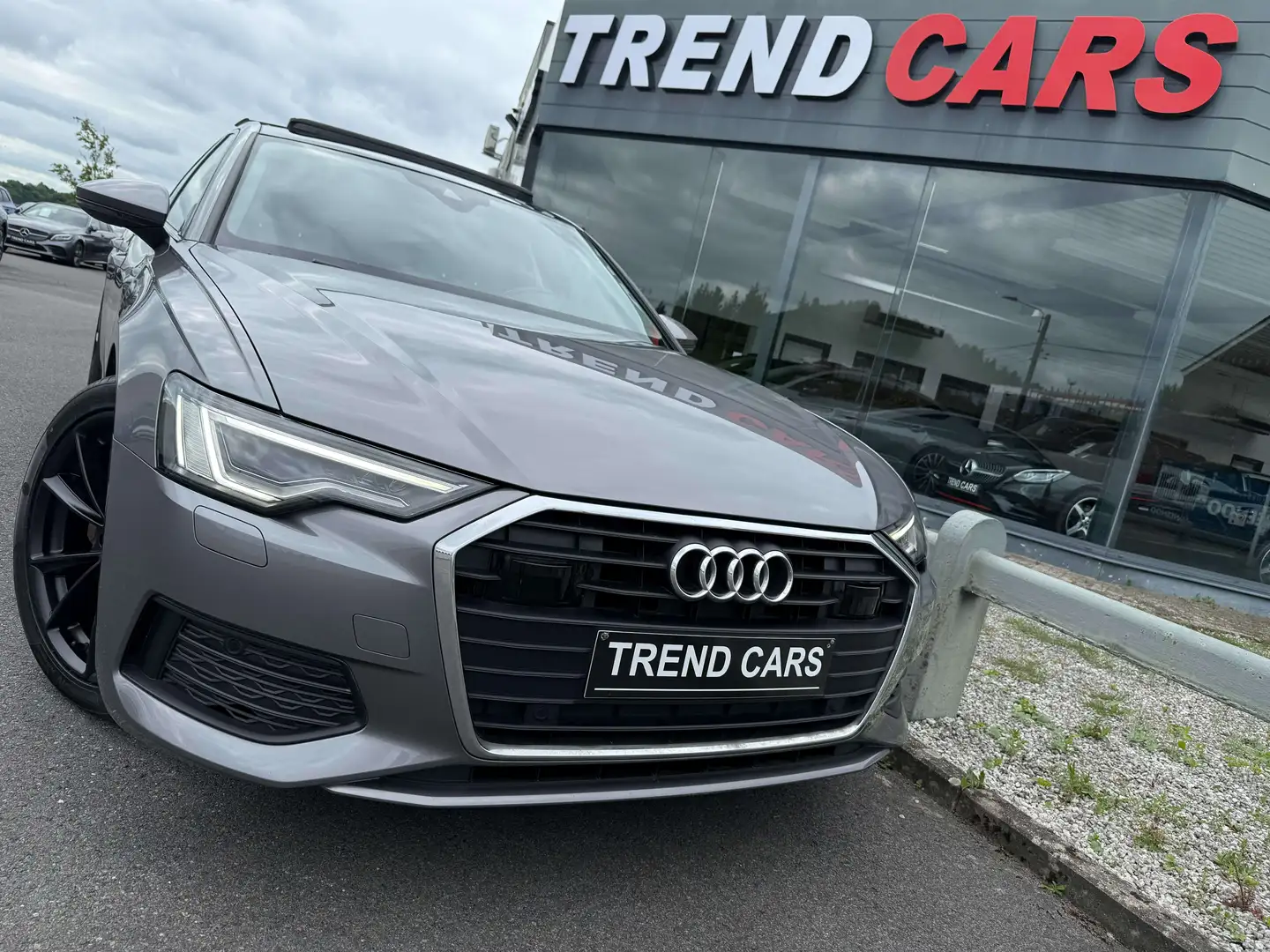 Audi A6 35 TDi S-TRONIC SHADOW LINE TOIT PANO CUIR MATRIX Gris - 1