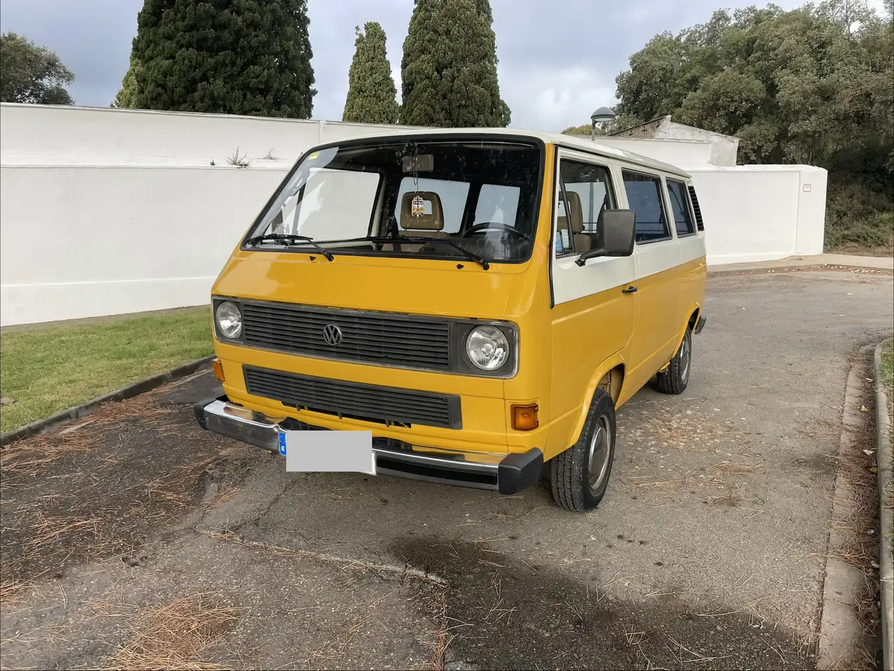 Volkswagen T3 Bus . Techo corredero de chapa original de fábr, foto 5