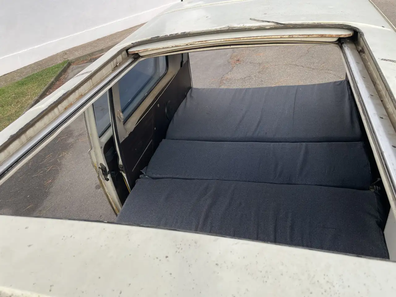 Volkswagen T3 Bus . Techo corredero de chapa original de fábr, foto 8