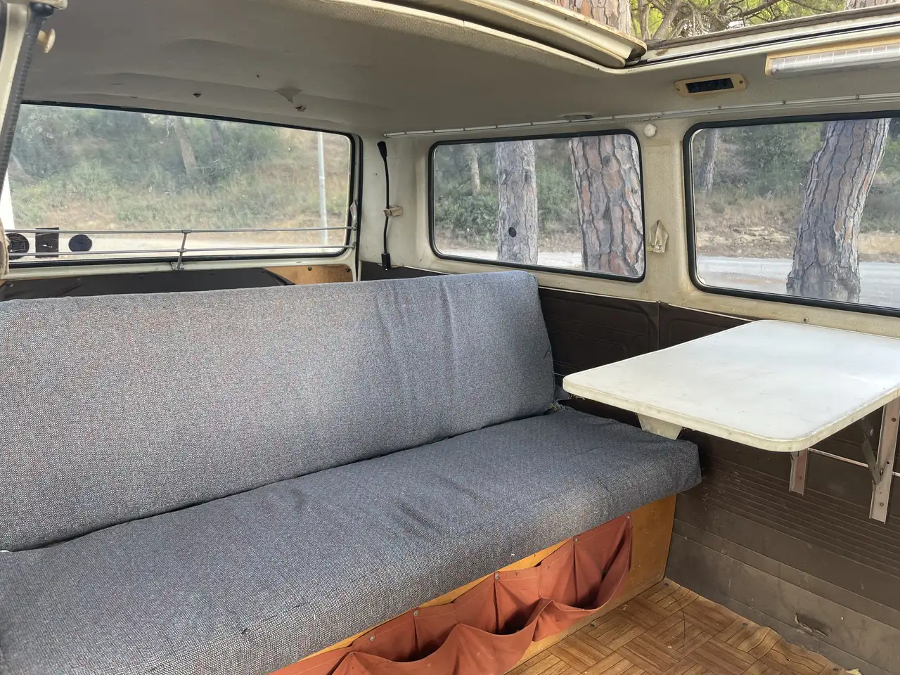 Volkswagen T3 Bus . Techo corredero de chapa original de fábr, foto 6