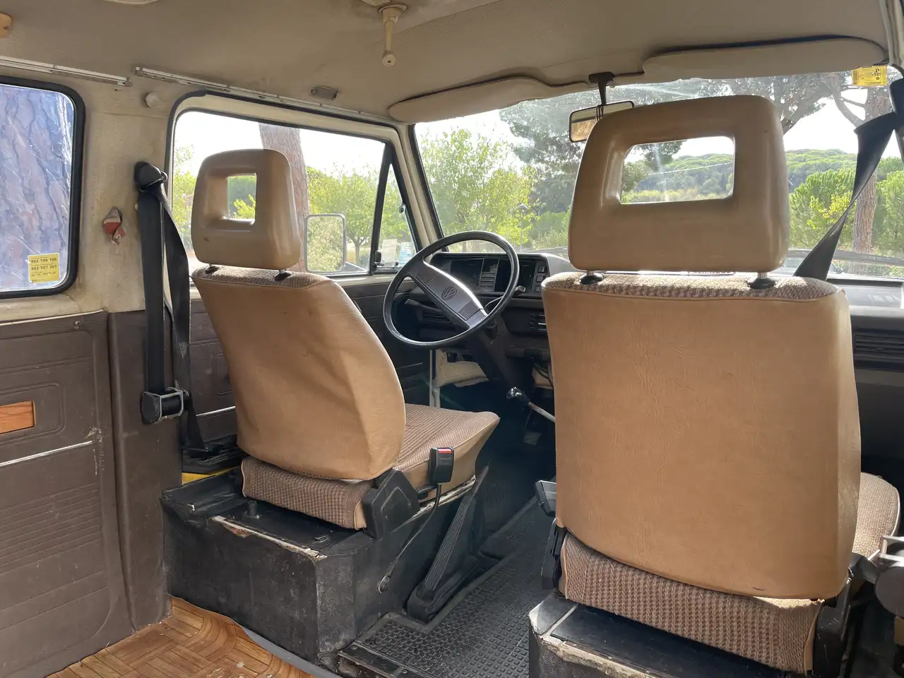Volkswagen T3 Bus . Techo corredero de chapa original de fábr, foto 4