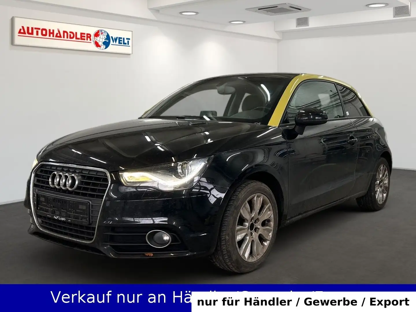 Audi A1 1.2 TFSI AAC Xenon T-Leder SHZ Navi PDC Zwart - 1