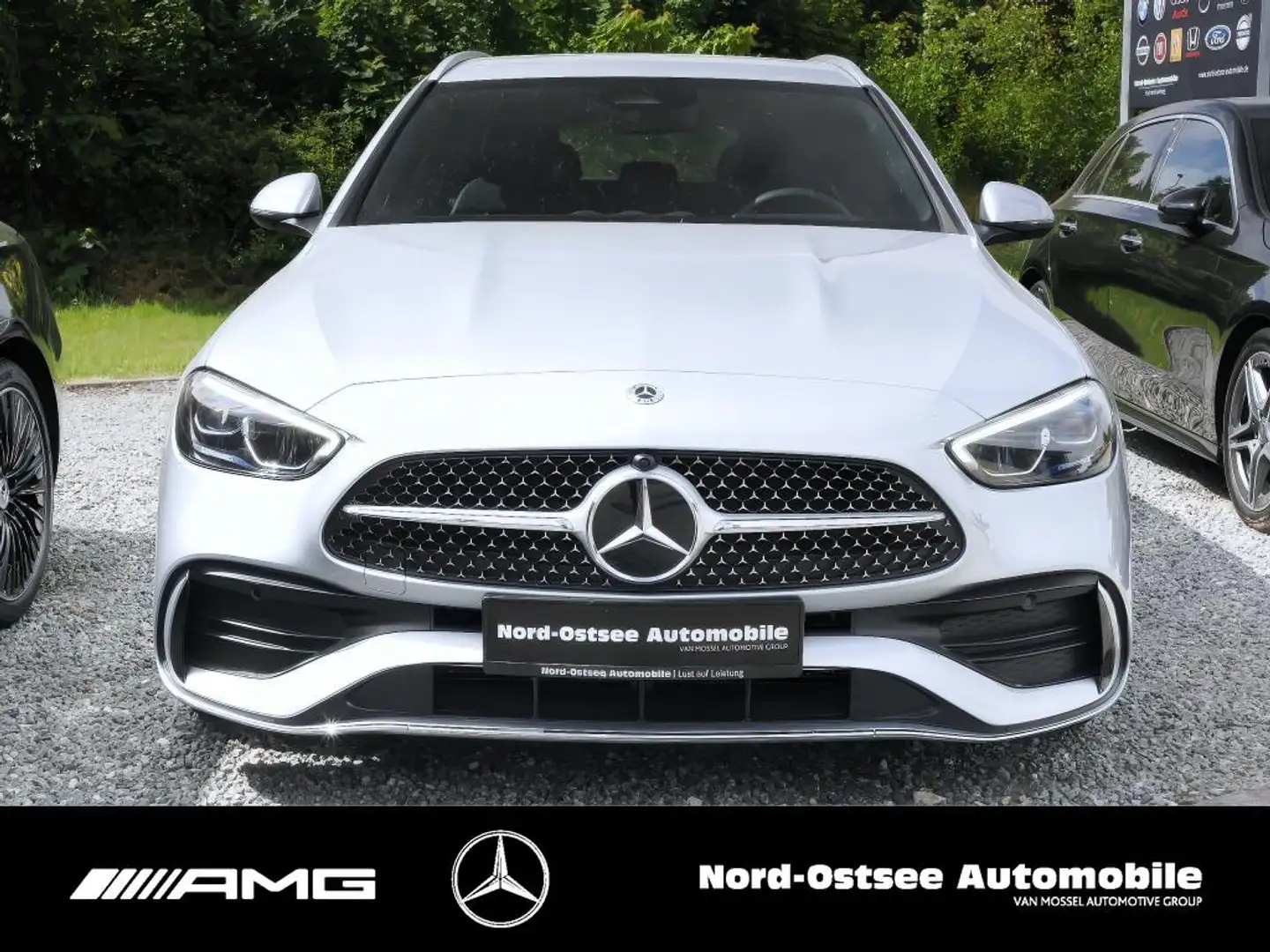 Mercedes-Benz C 220 d T AMG AVD. AHK LED DISTRO 360° KAMERA 9G Silber - 2