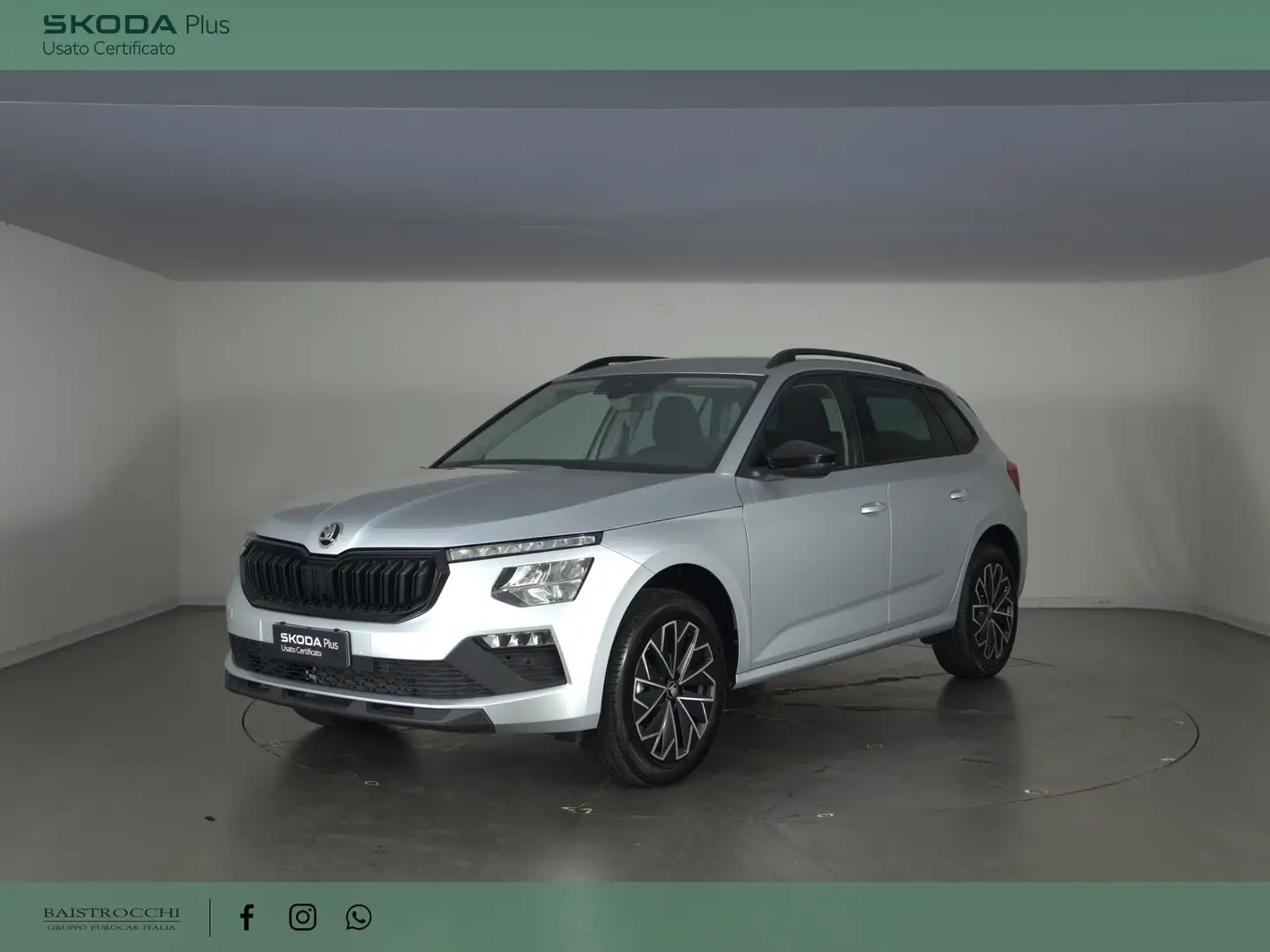 Skoda Kamiq Black Dots 1.0 TSI 95 CV Argento - 1