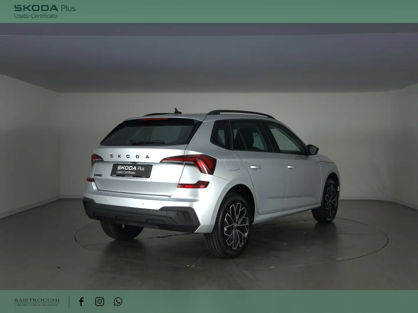 Skoda Kamiq Black Dots 1.0 TSI 95 CV Argento - 2