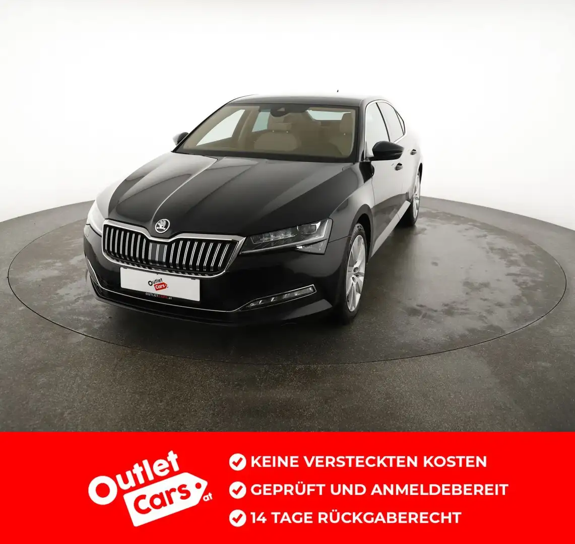 Skoda Superb 2,0 TDI Style DSG Schwarz - 1