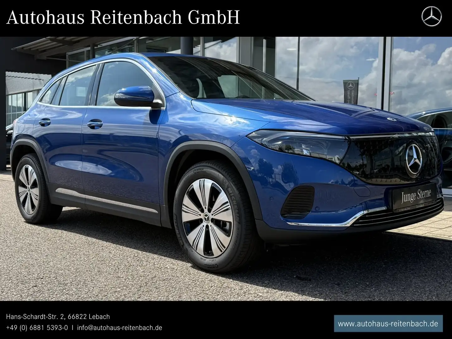 Mercedes-Benz EQA 350 EQA350 4M PROGRESSIVE+EASYPACK KAMERA+LENKRADHZG Blu/Azzurro - 2