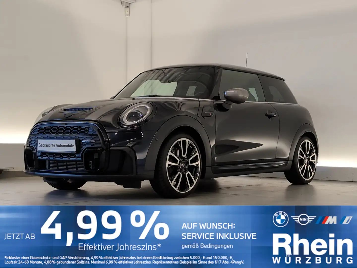 MINI Cooper S 3-Türer HUD/HiFi/DAB HUD/HiFi/DAB Schwarz - 1
