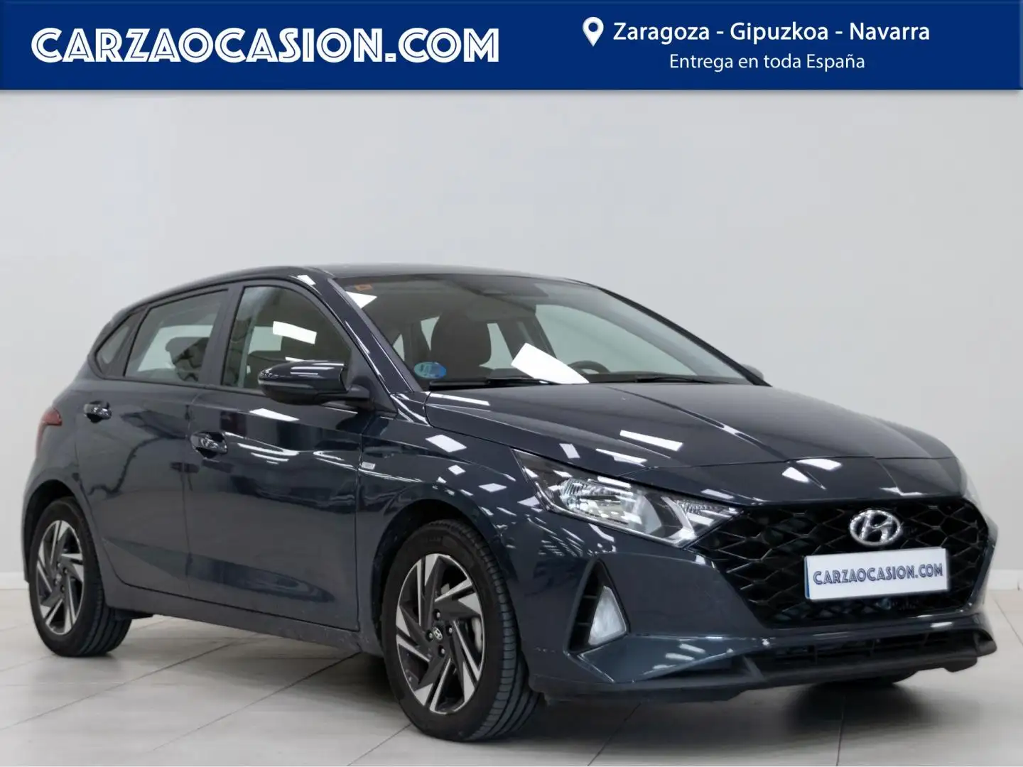 Hyundai i20 1.0 TGDI 74kW (100CV) 48V Klass DCT Gris - 1