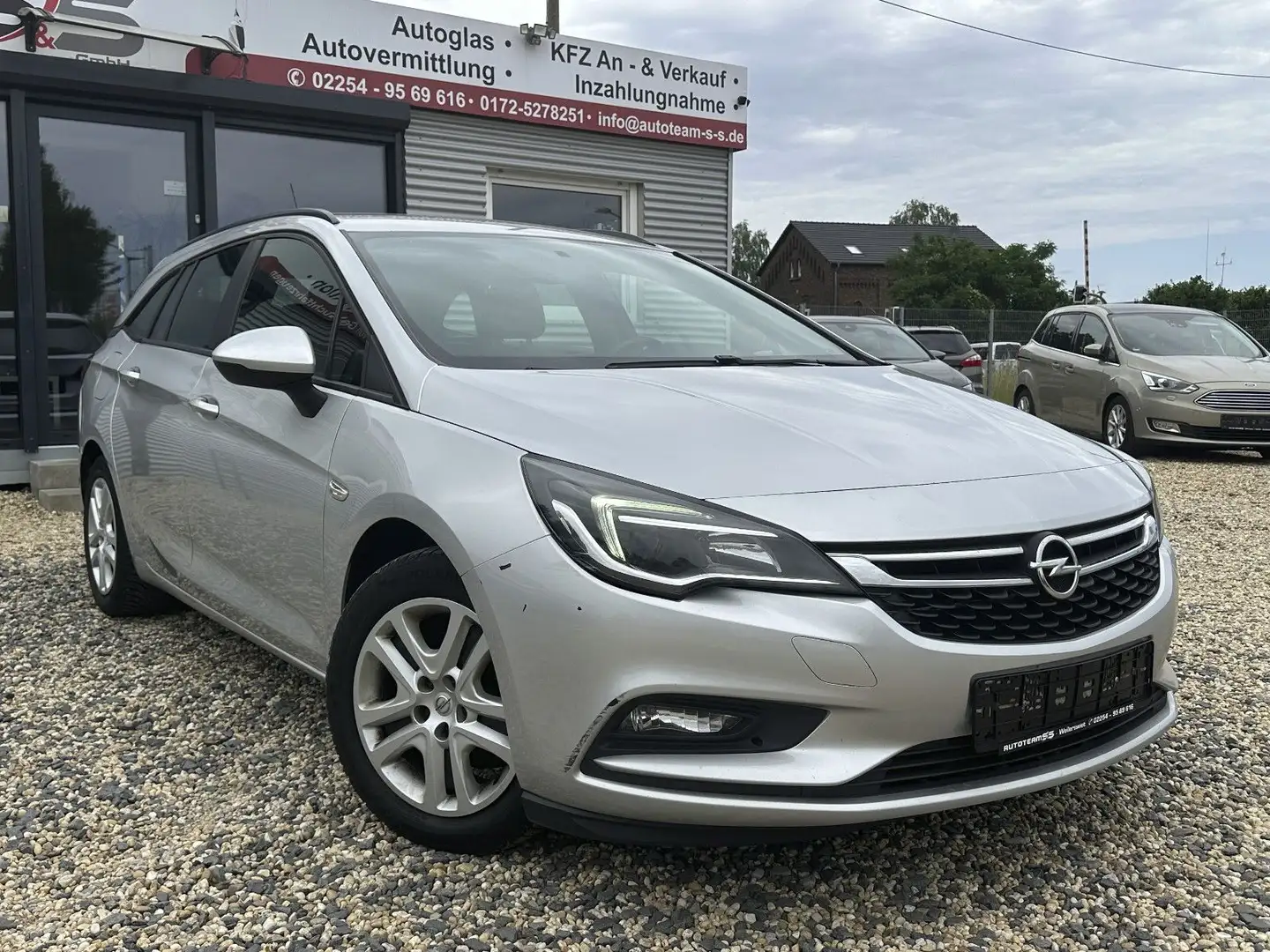 Opel Astra K Sports Tourer Edition/1.HD./TEMPO./8xBER Silber - 2