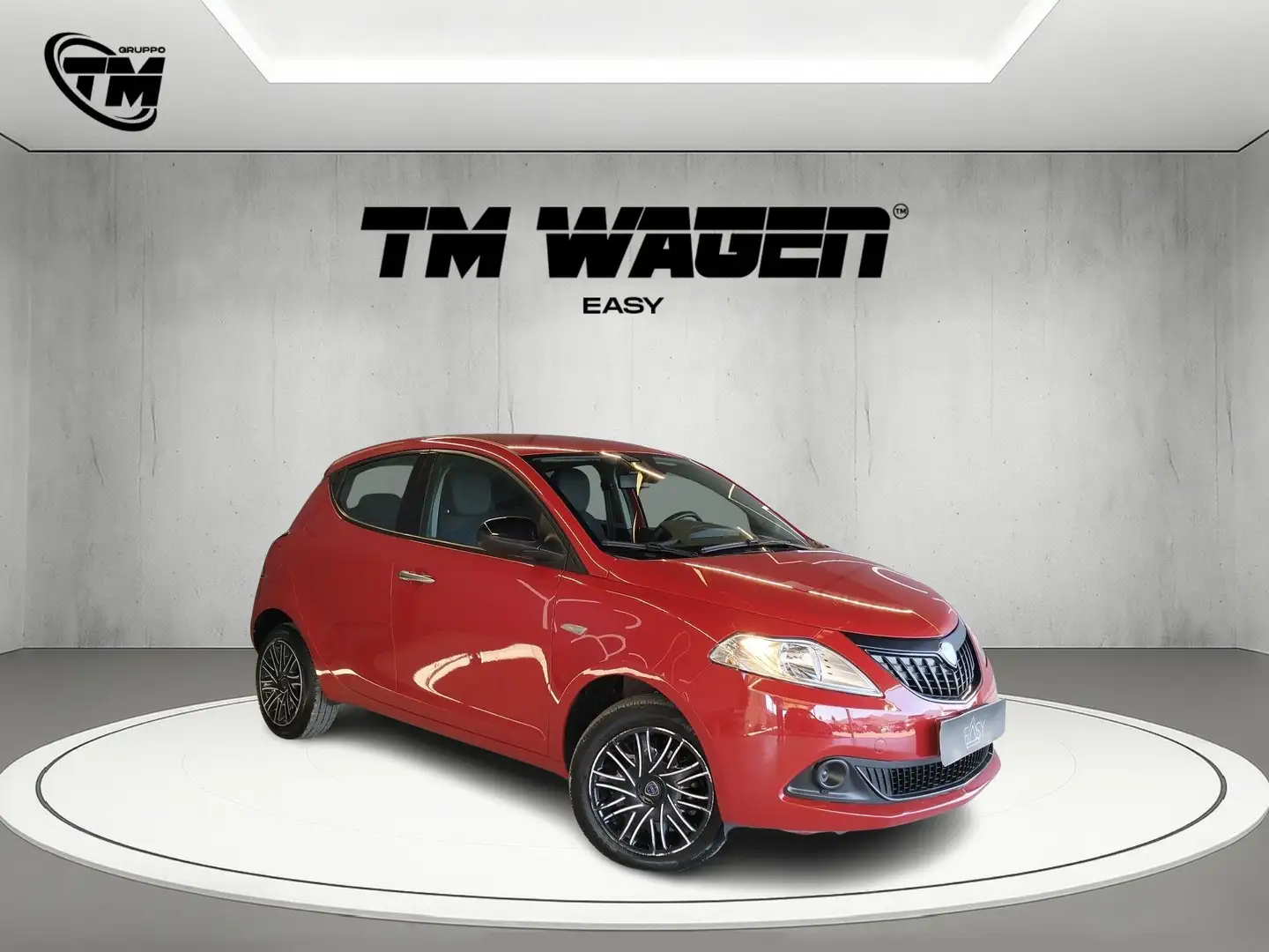 Lancia Ypsilon 2021 1.0 firefly  Silver Plus s Rosso - 2