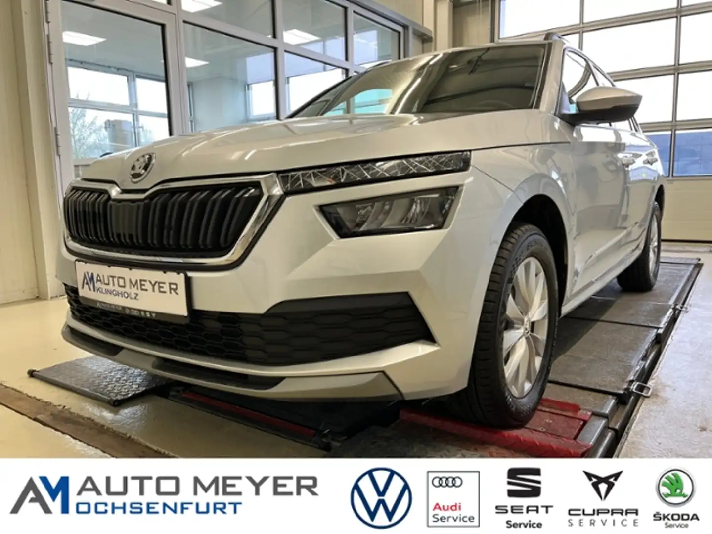 Skoda Kamiq Ambition 1.0 TSI DSG Smart link LED Silber - 1