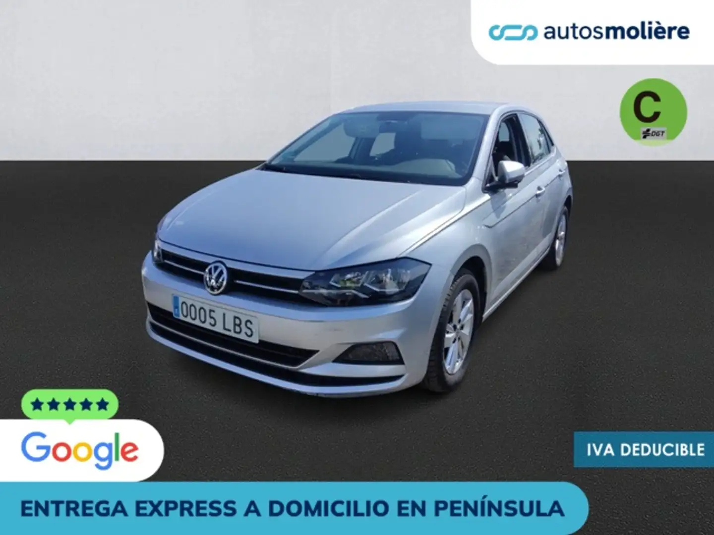 Volkswagen Polo 1.6TDI Advance 70kW Plateado - 1