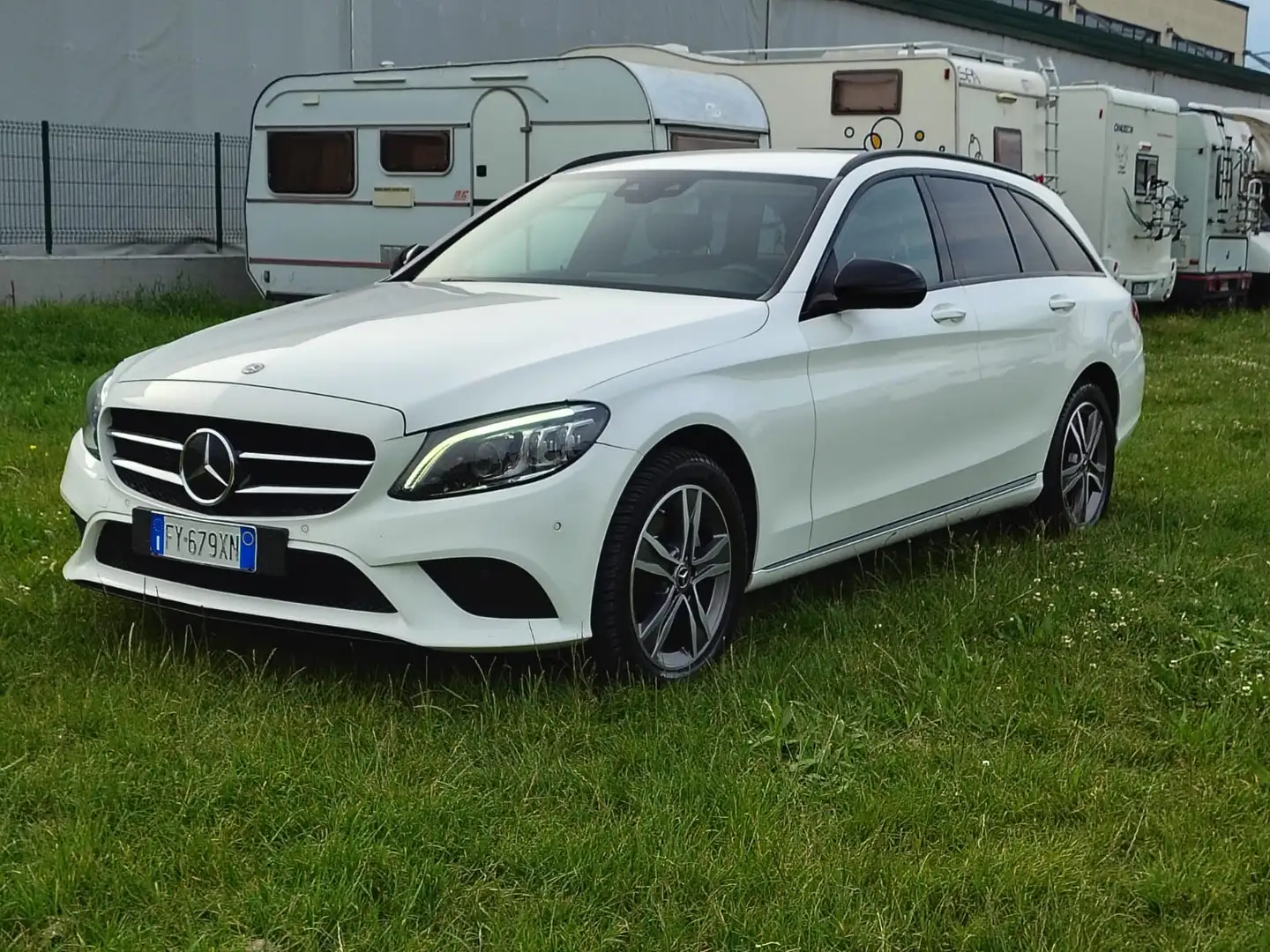 Mercedes-Benz C 220 Classe C-S205 2018 SW SW d Premium 4matic auto Bianco - 1