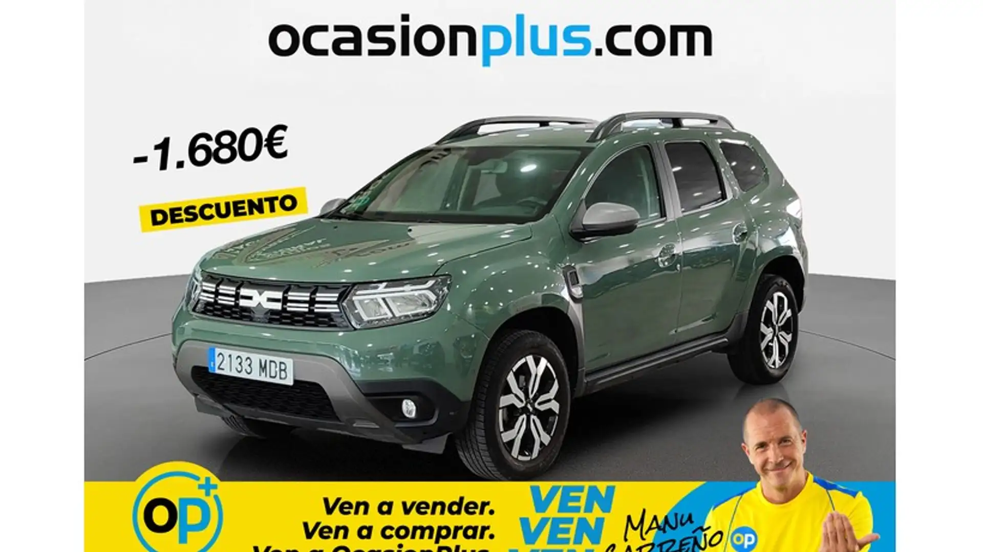 Dacia Duster 1.3 TCe Journey Go 4x2 96kW Verde - 1