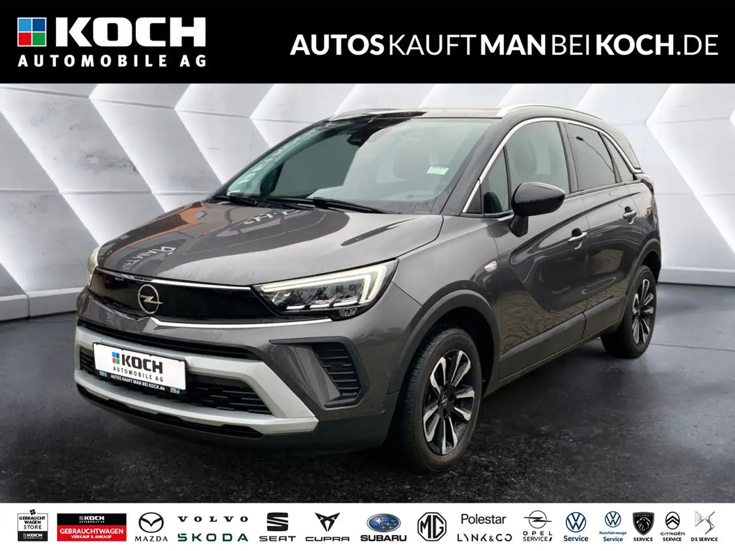Opel Crossland 1.2 Paket Elegance LED PDC NAVI TEMP Grau - 1