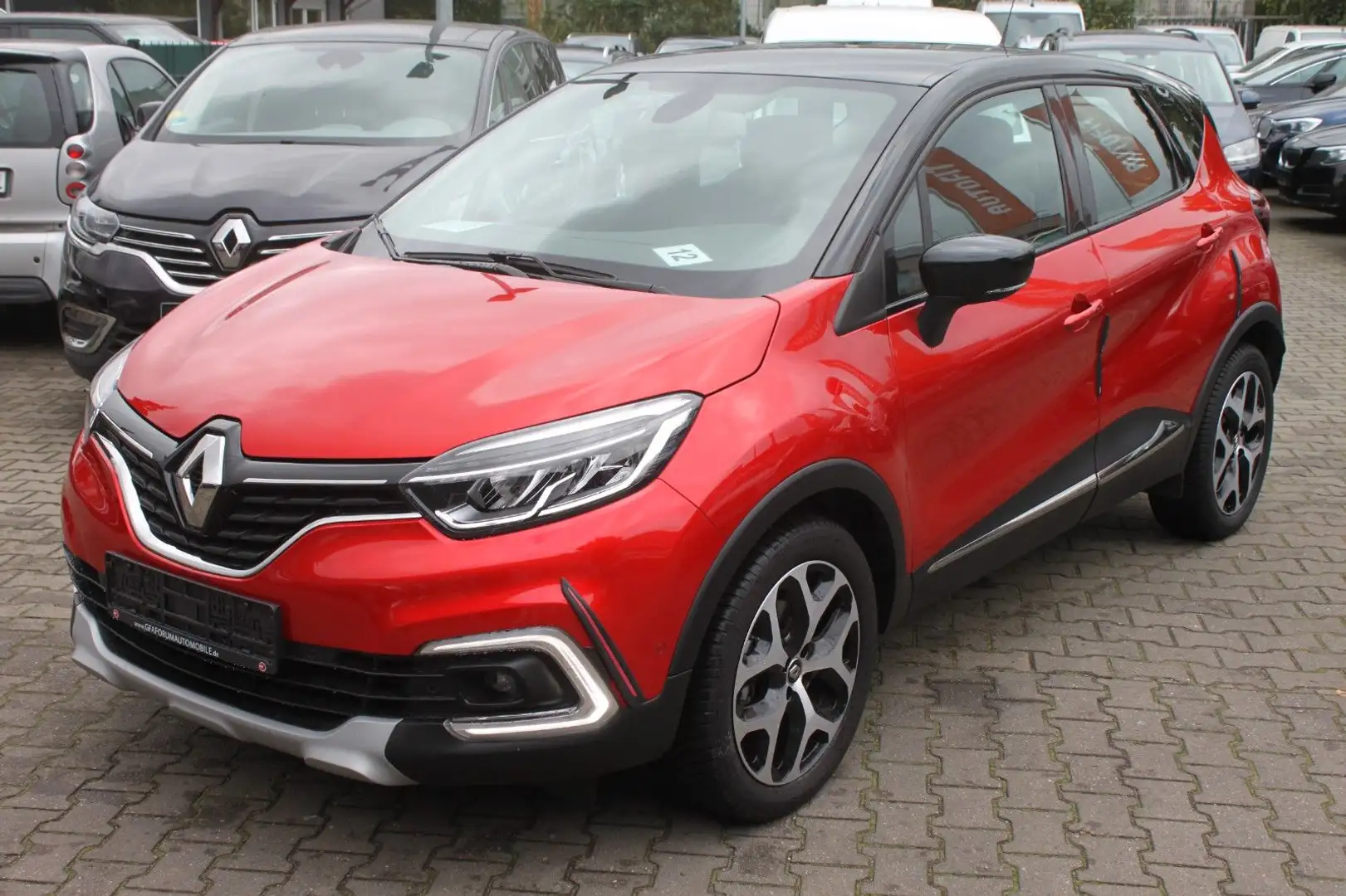 Renault Captur Intens Leder Aut.Kamera Navi 1.Hand Rot - 1