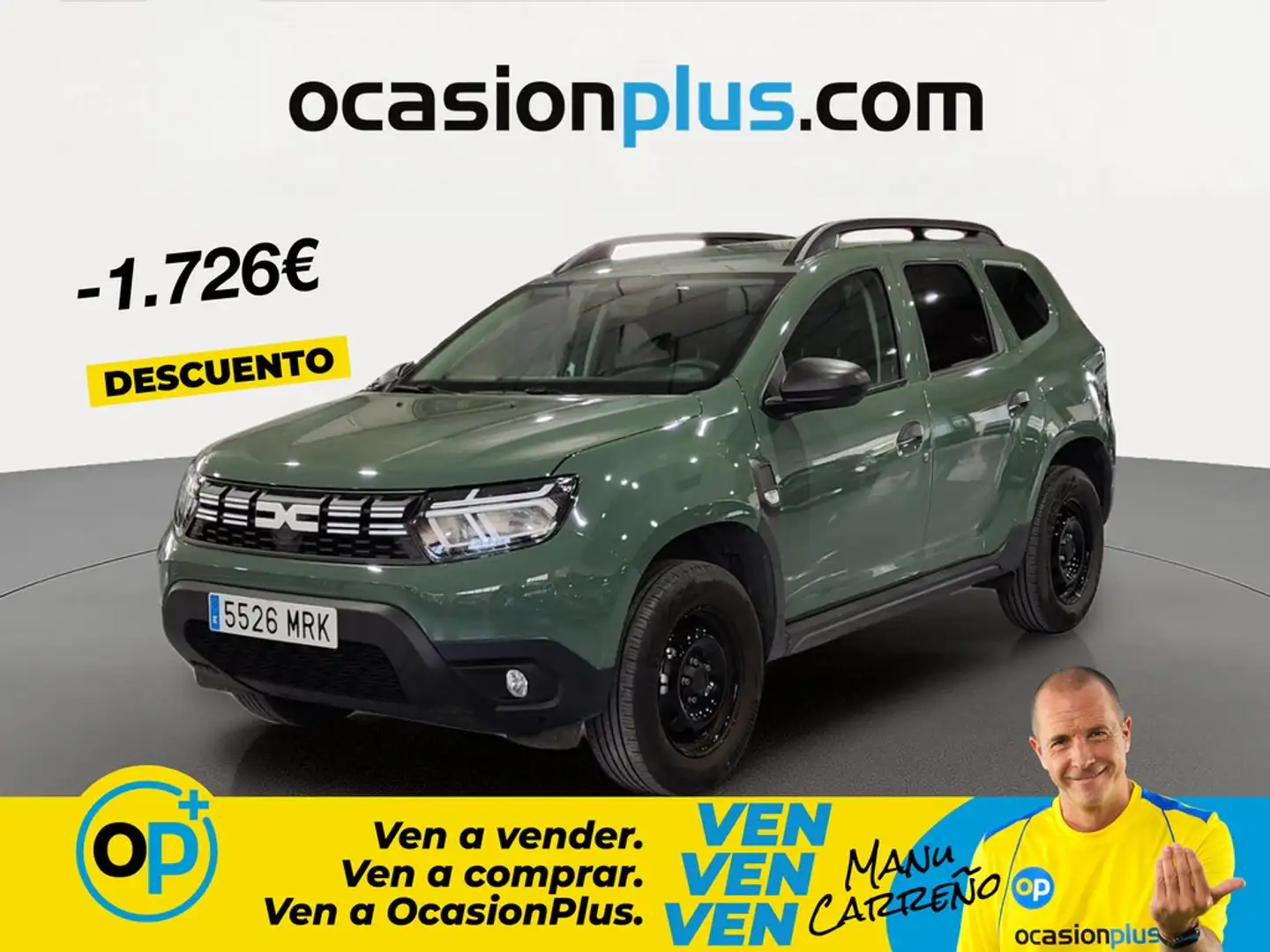Dacia Duster 1.0 TCe ECO-G Essential 4x2 74kW Gris - 1