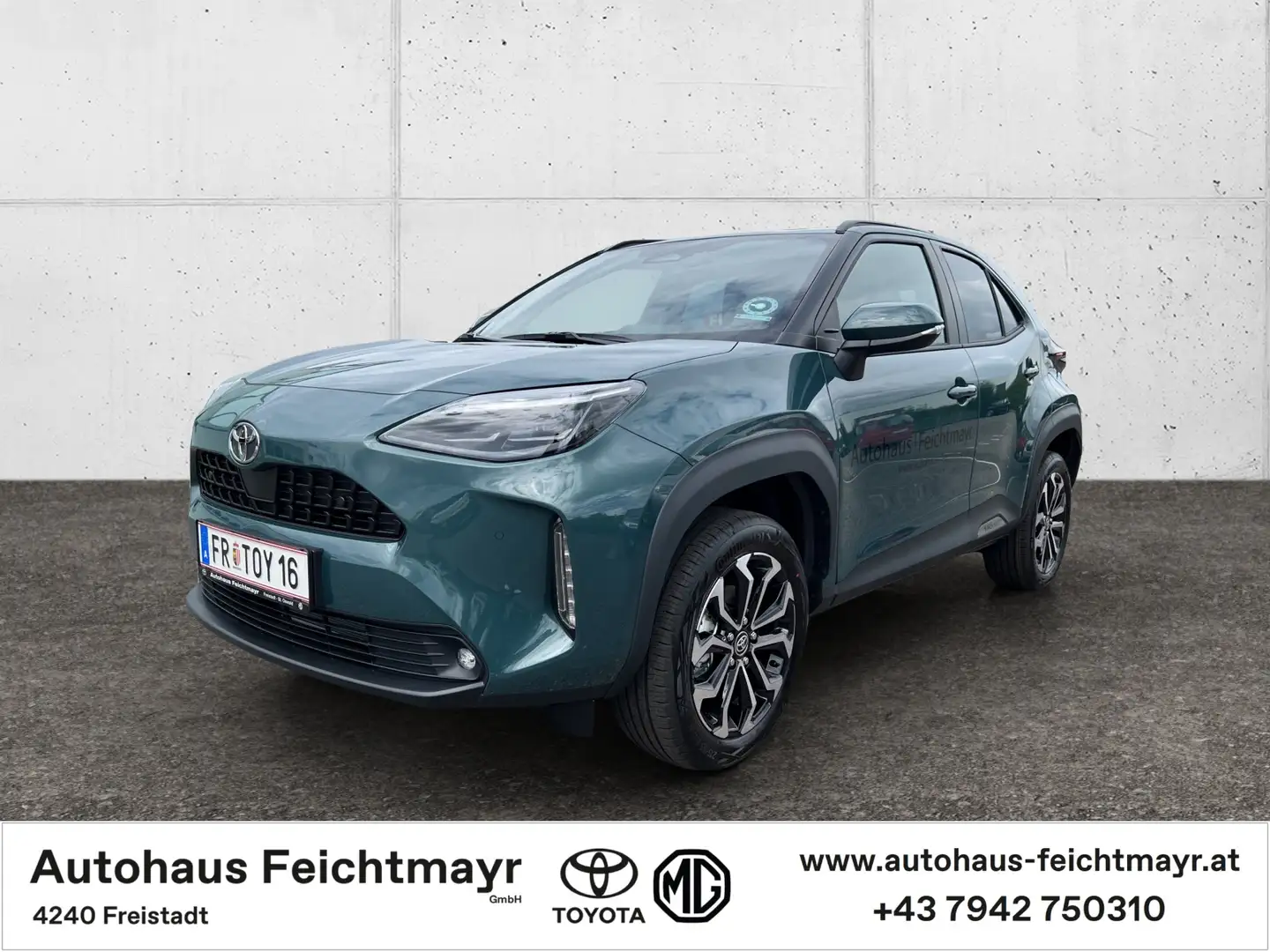 Toyota Yaris Cross Cross HYBRID 2WD Active Drive SP 5t. Grün - 1