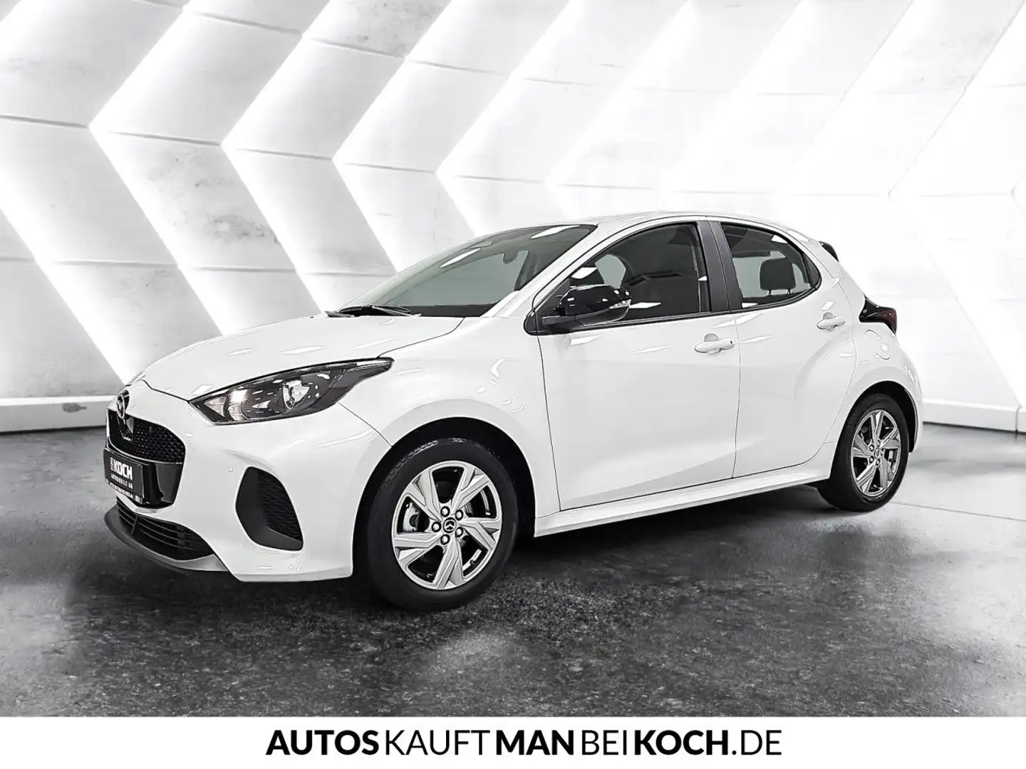 Mazda 2 Hybrid 1.5 VVT-i 116 PS CVT TEMPO NAVI SHZ LHZ K Weiß - 2