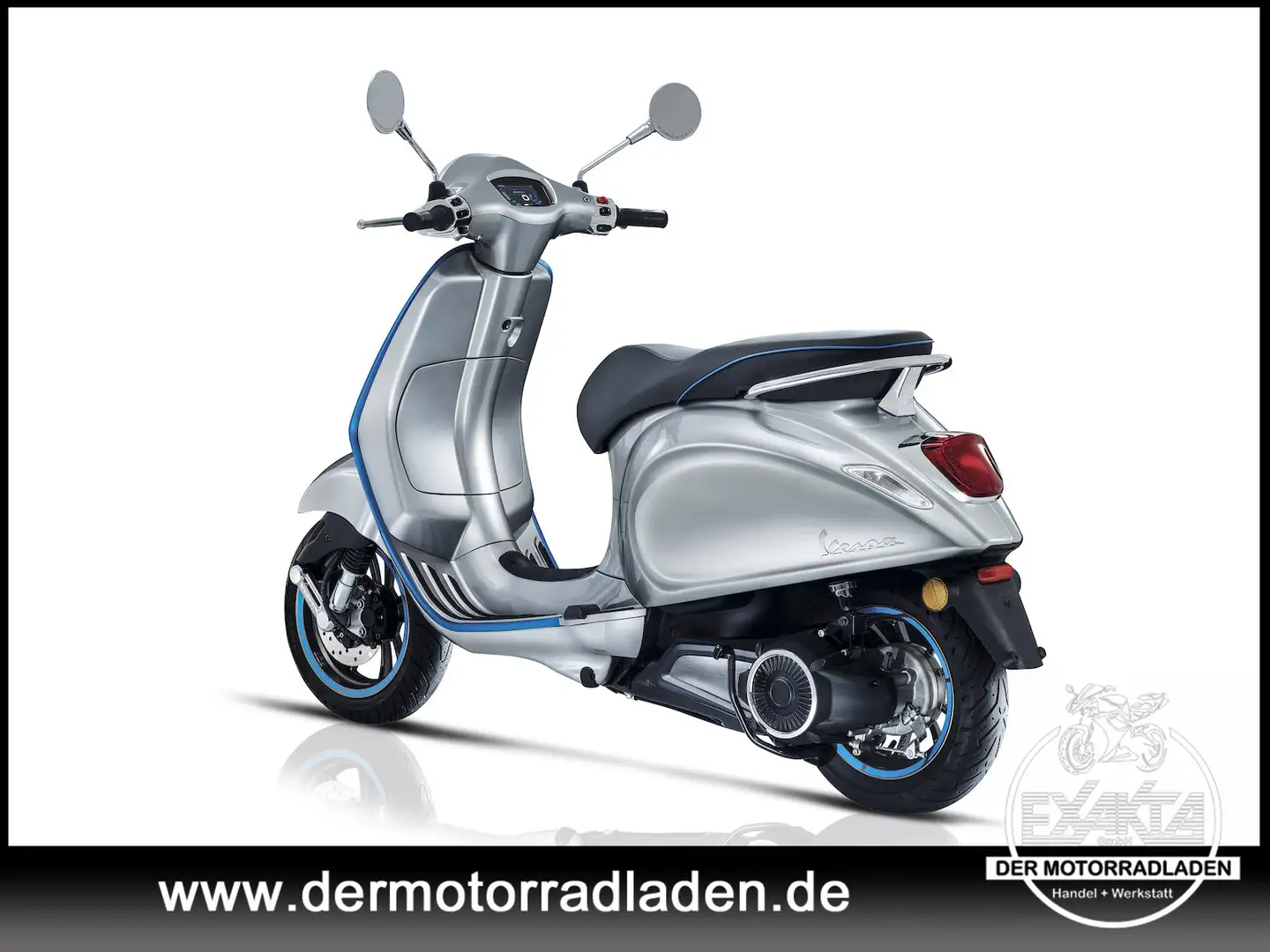 Vespa Elettrica Elettrica E5 BLU Zilver - 2