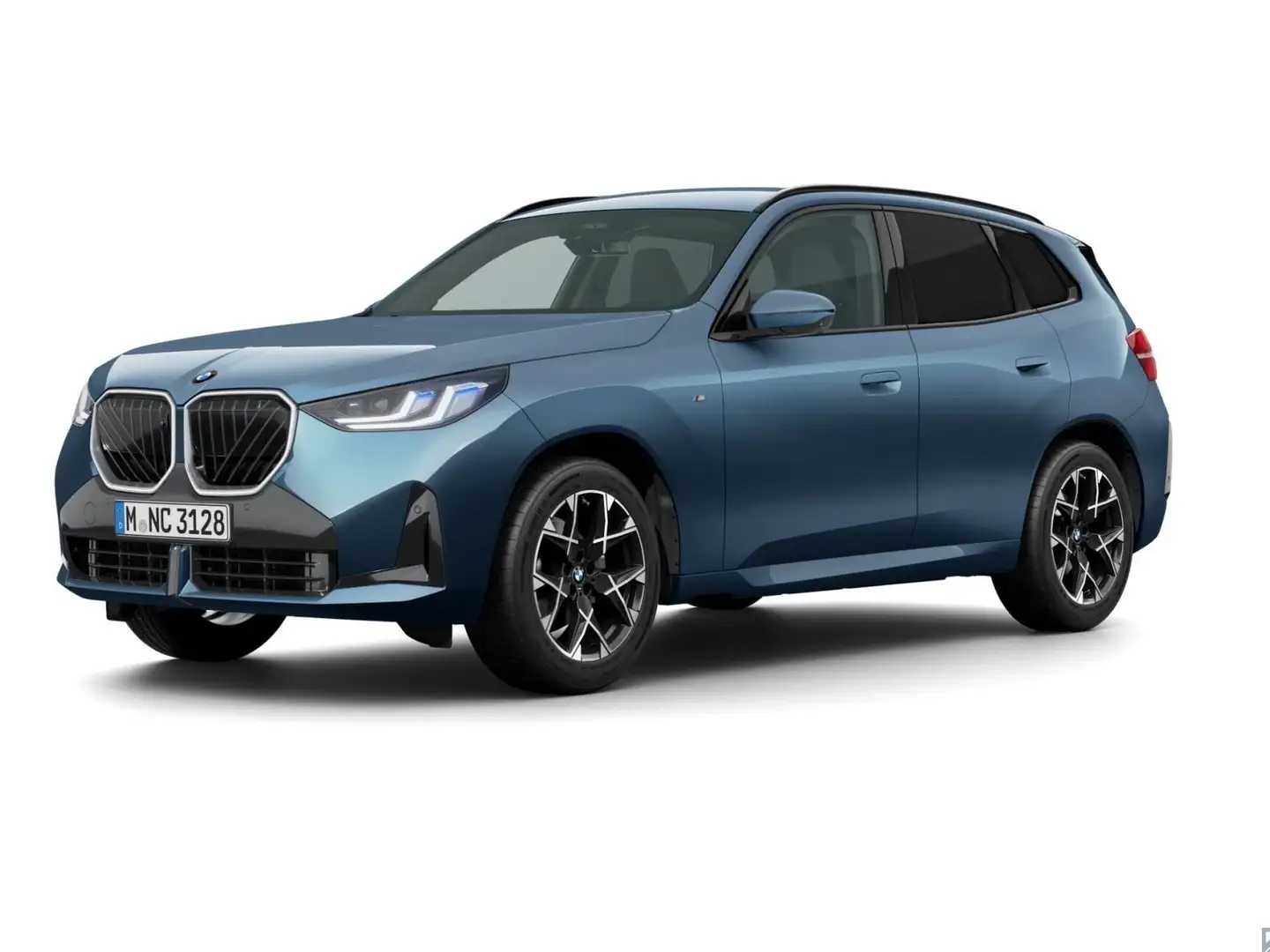 BMW X3 20 xDrive M Sport ACC LivePro h/k 360° AHK SH Blau - 1