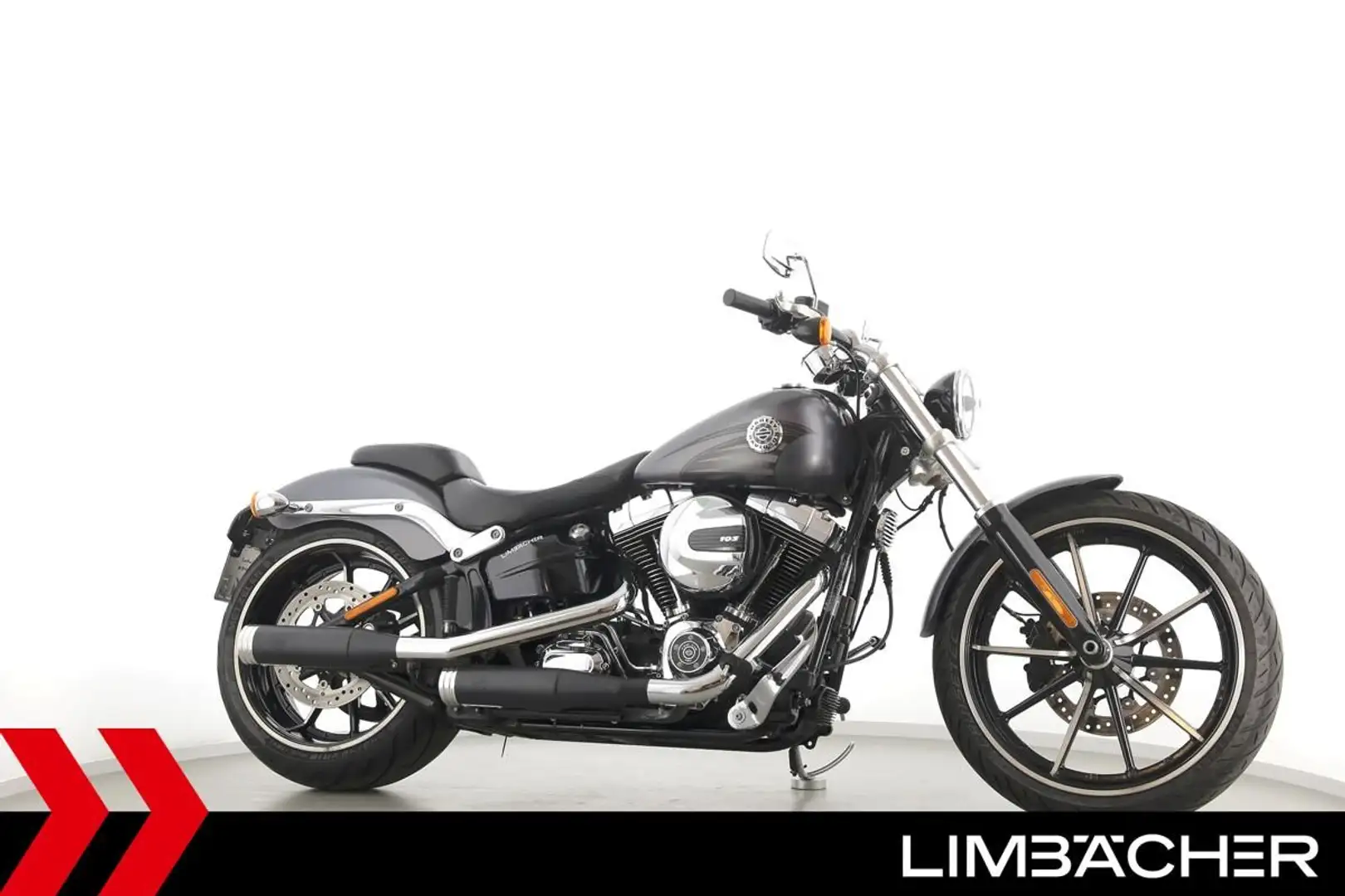 Harley-Davidson Softail BREAKOUT KESS TECH Gris - 1