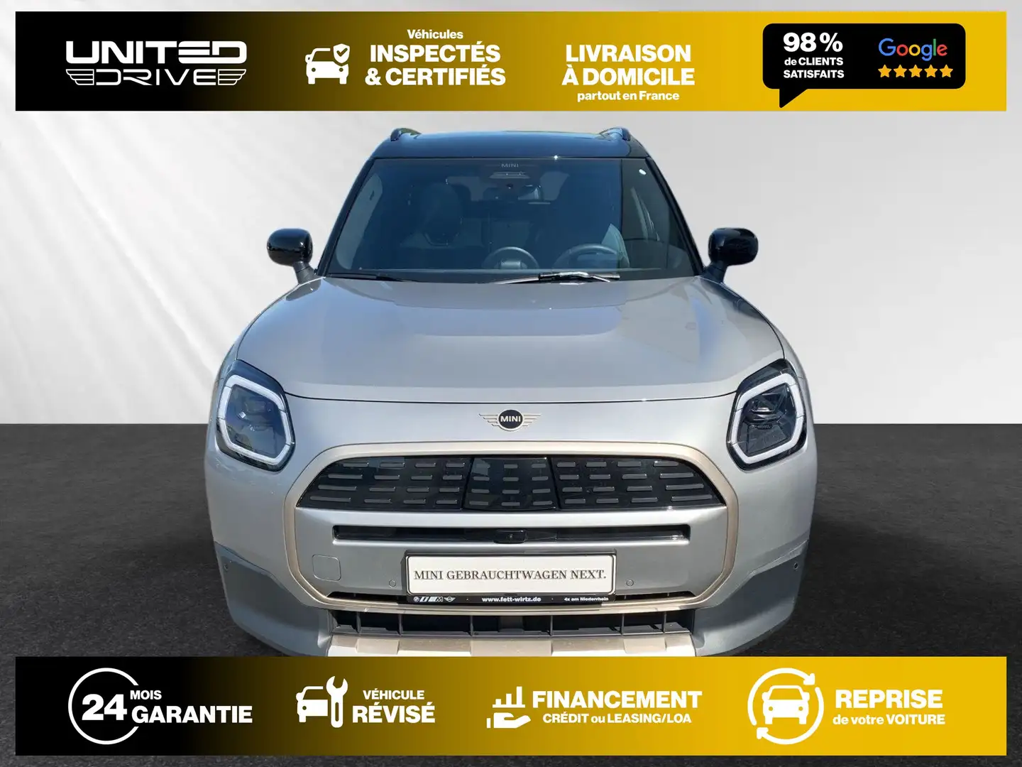 MINI Countryman E 204CV Argent - 2
