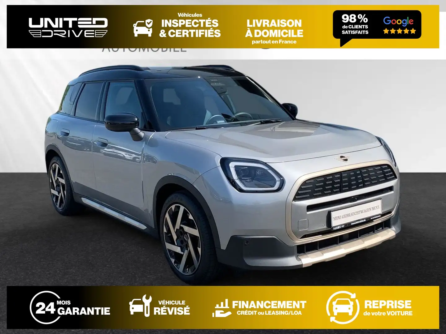 MINI Countryman E 204CV Argent - 1