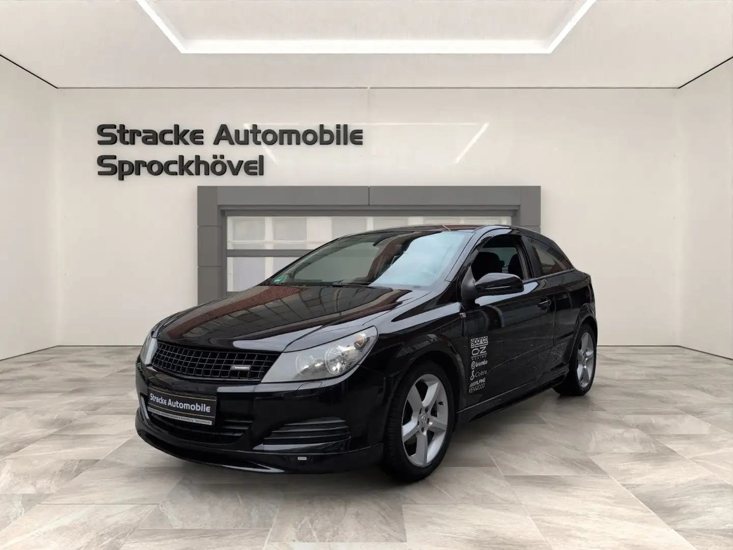 Opel Astra H 1.6i GTC Edition TÜV 03/2027 Klima Alu Negru - 1