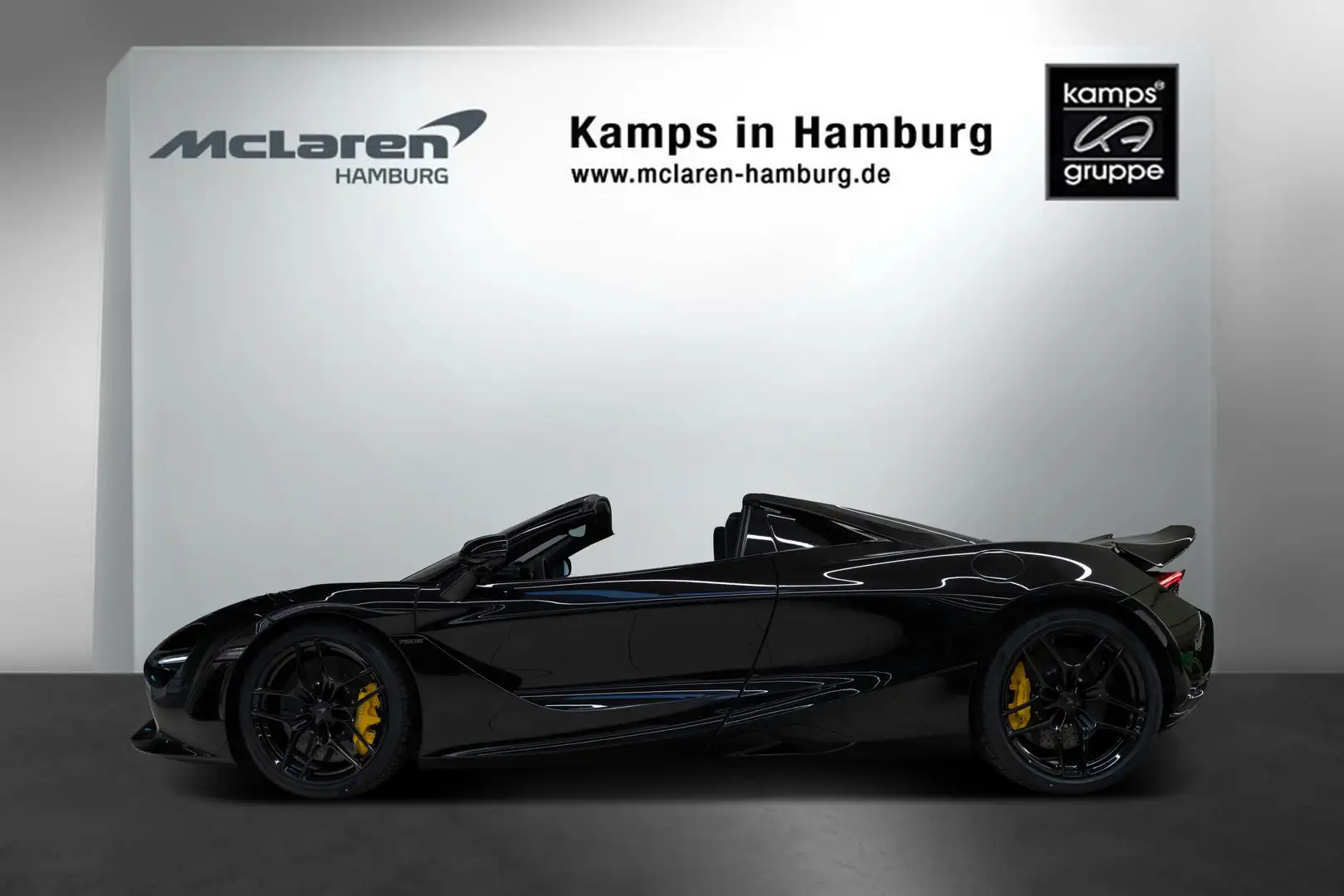 McLaren 750S Spider Onyx Black I B&W I 360° Schwarz - 2