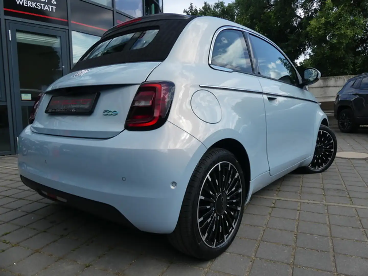 Fiat 500e 87KW La Prima LEDER/NAVI/KAMERA/KLIMA Niebieski - 2