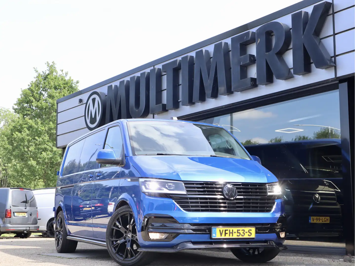 Volkswagen T6.1 Transporter 2.0 TDI 150PK DSG LANG 2X SCHUIFDEUR Azul - 1