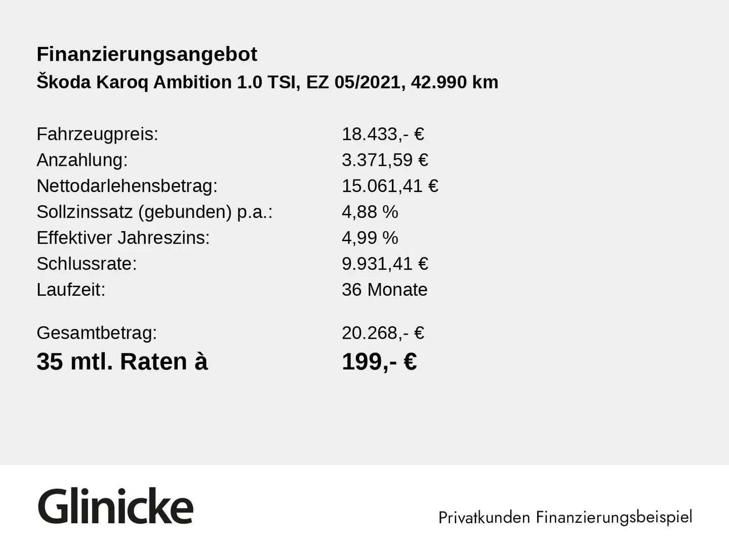 Skoda Karoq 1.0 TSI Ambition LED Klima Sitzheizung Weiß - 2