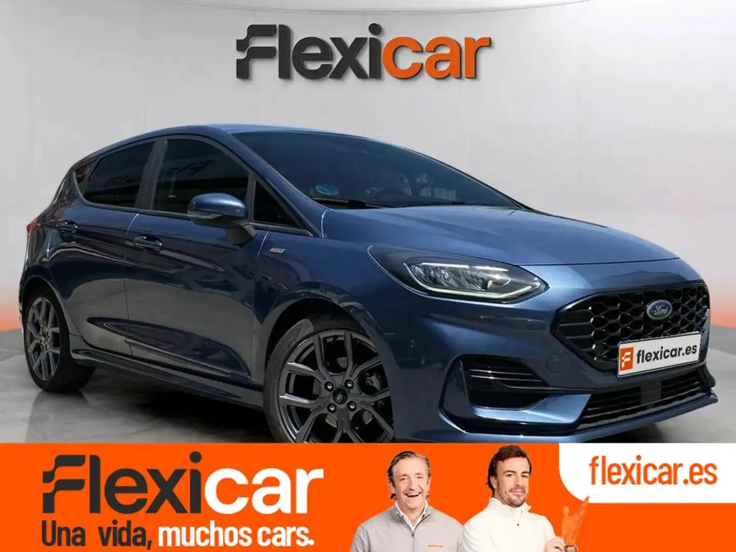 Ford Fiesta 1.0 EcoBoost MHEV 92kW(125CV) ST-Line 5p Bleu - 1
