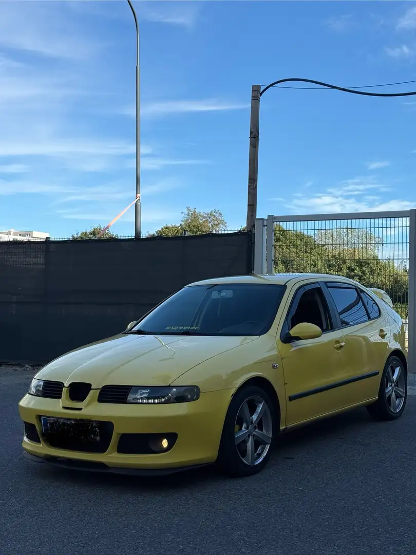 SEAT Leon 1.9 TDI Жовтий - 1