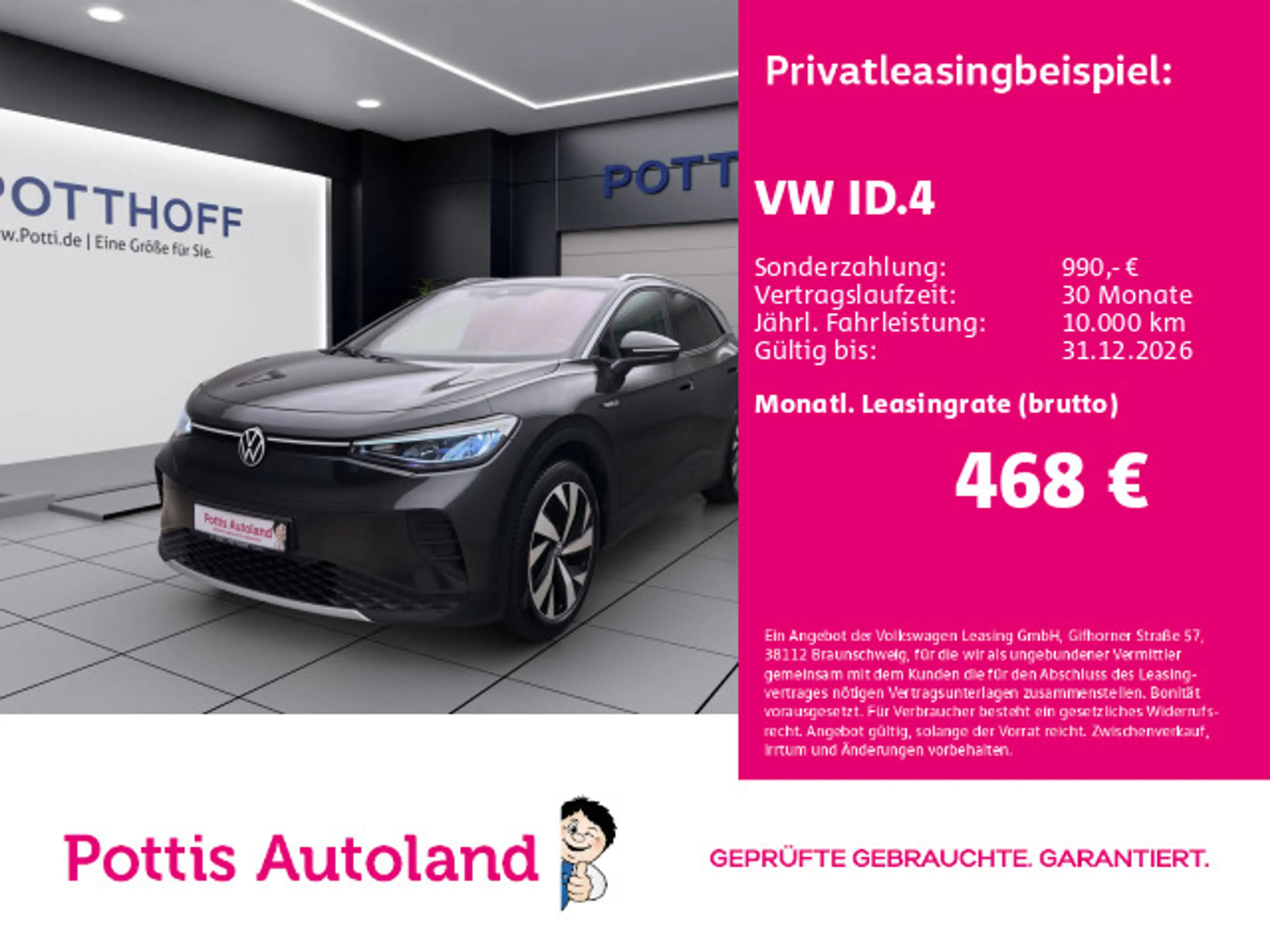 Volkswagen ID.4 PRO PERFORMANCE 1ST AHK KAMERA NAVI LED
