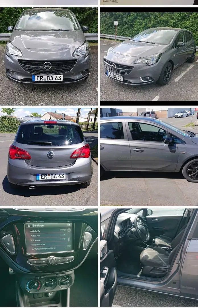 Opel Corsa 1.4 Color Edition Grau - 1