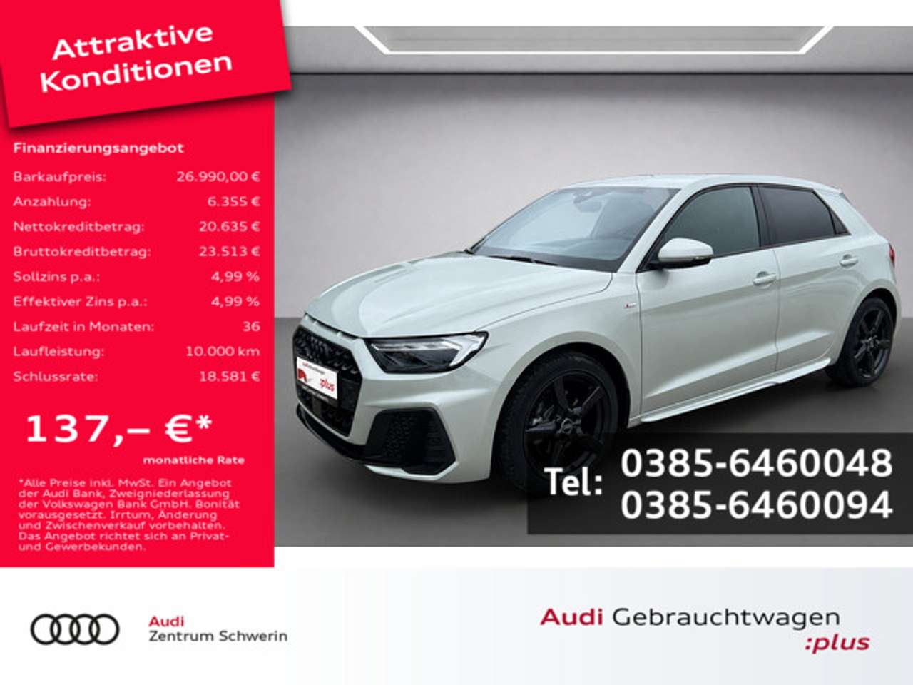 Audi A1 — Audi A1 Sportback 30 1.0 TFSI S line SHZ LED