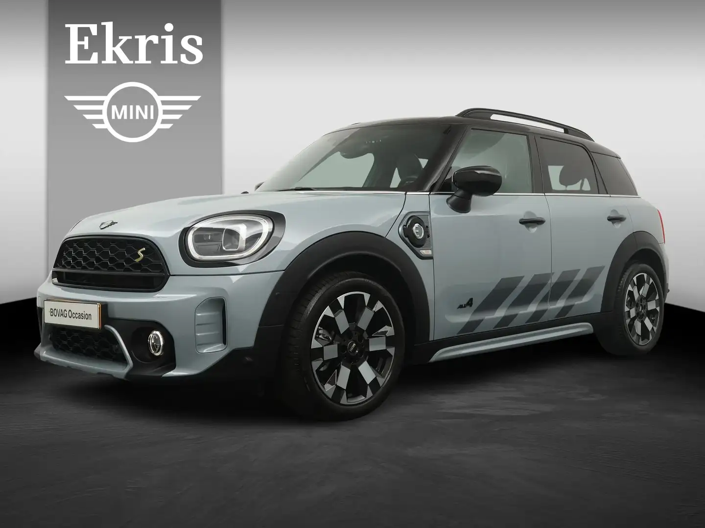 MINI Cooper SE Countryman ALL4 Untamed Edition | Stoelverwarming | Panoramad Gris - 1