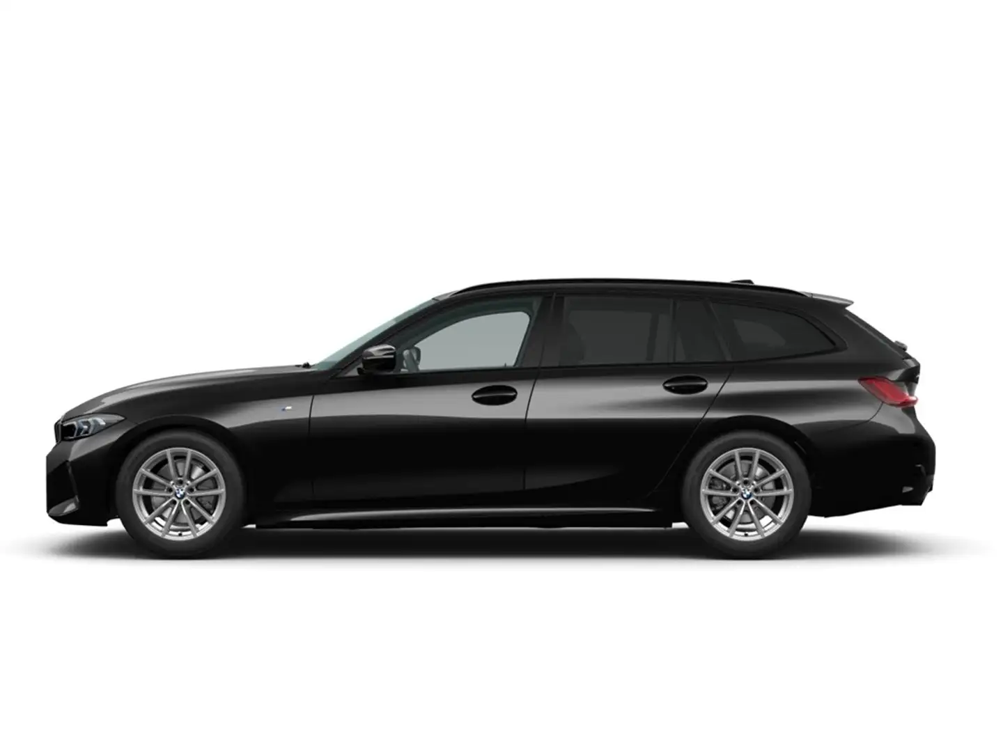 BMW 320 d xDrive Touring M Sport ACC HiFi LCProf Memory In Schwarz - 2