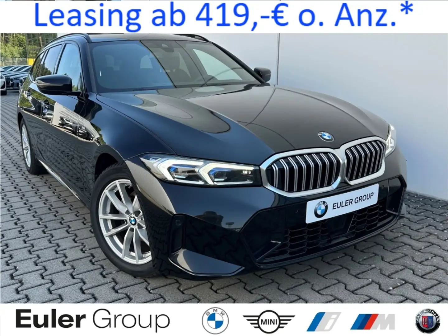 BMW 320 d xDrive Touring M Sport ACC HiFi LCProf Memory In Schwarz - 1